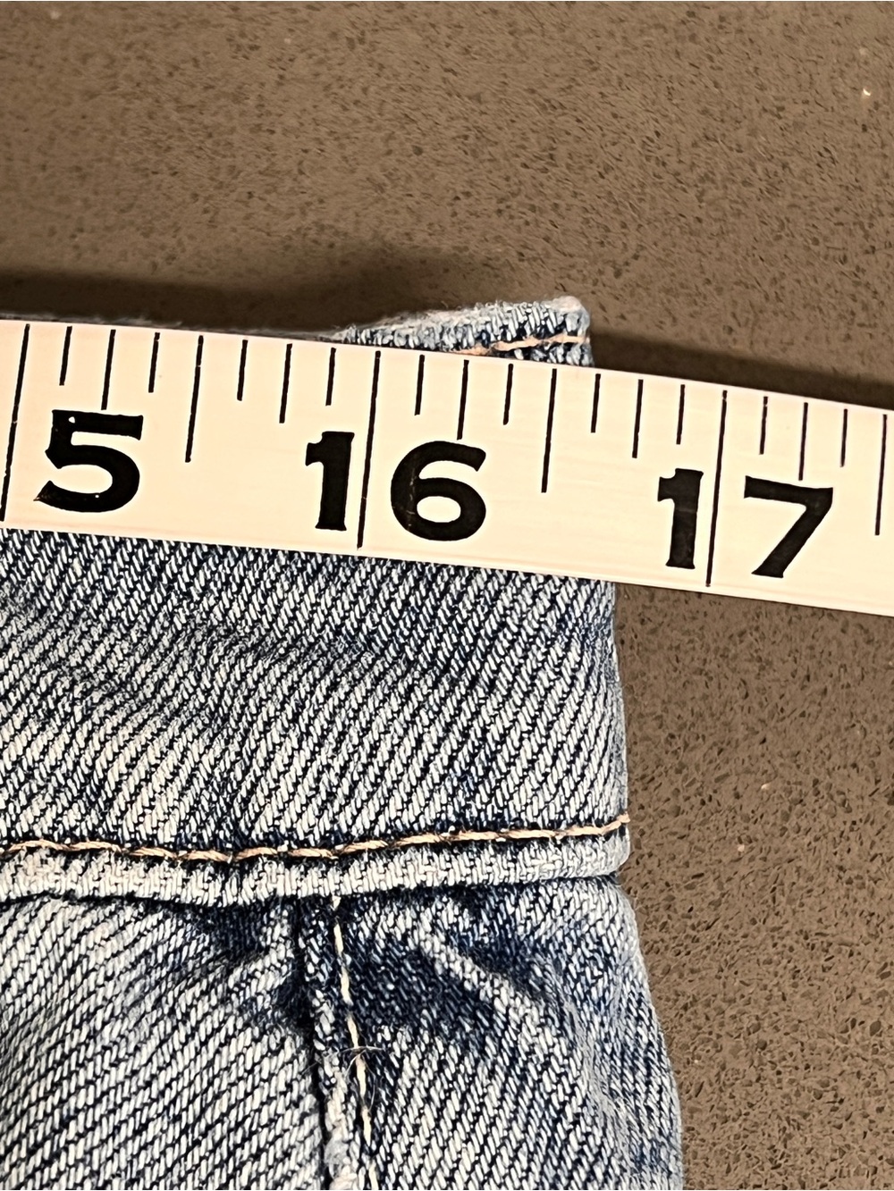 DL 1961 Ripped High Waist Wide Leg Crop Jeans Light Blue Wash Size 31/12 - Picture 11 of 16